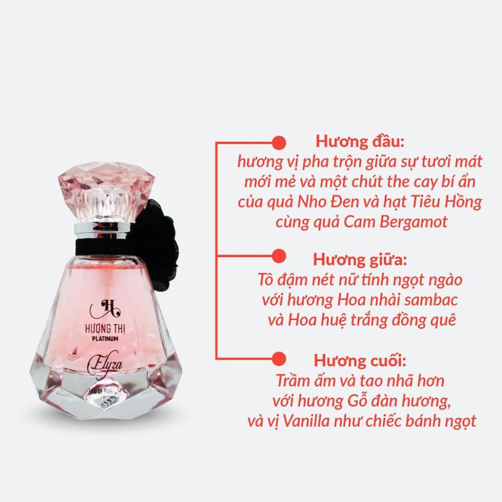 Nước hoa nữ cao cấp Elyza - Hương Thị Platinum 30ml