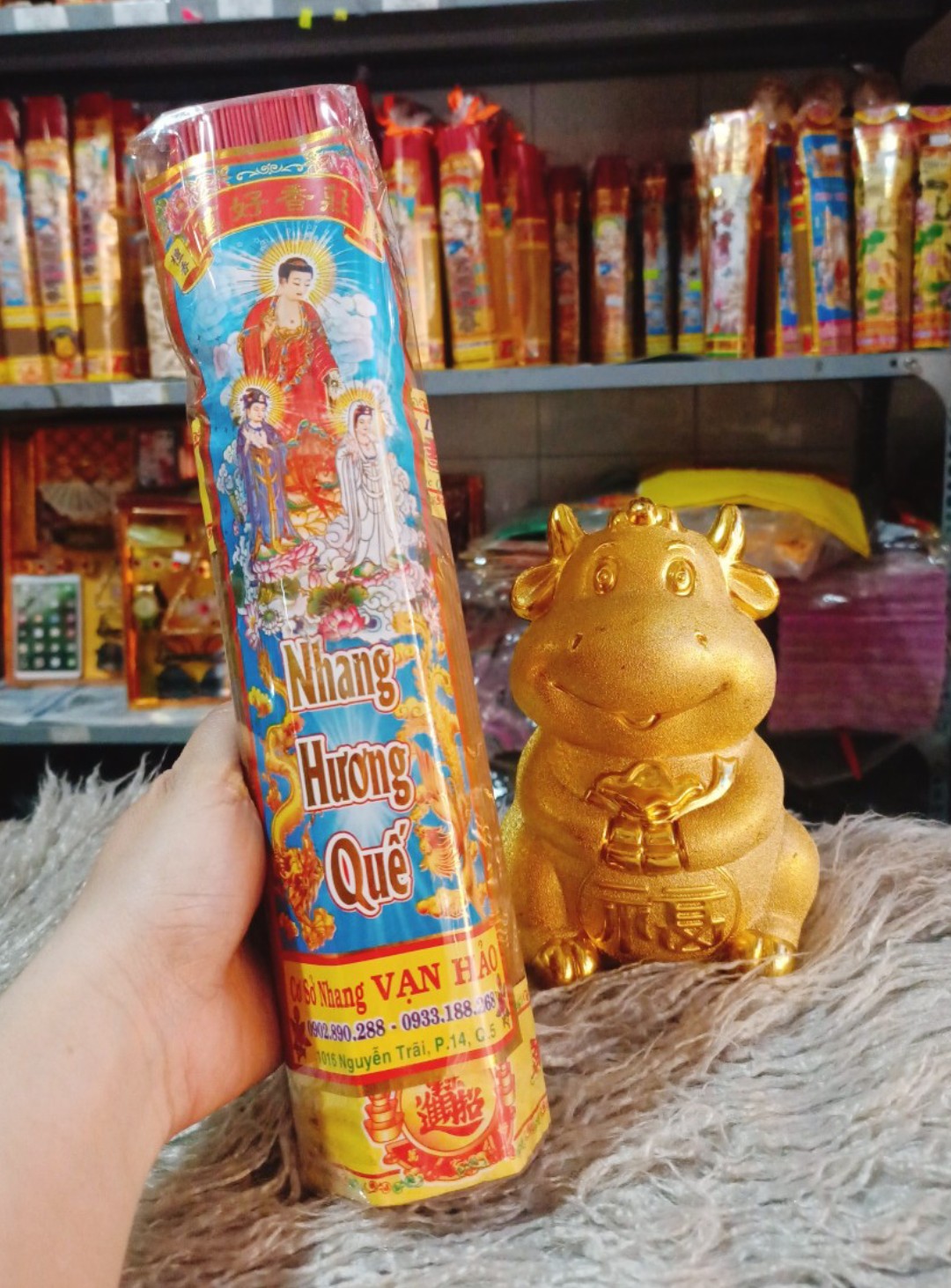 Nhang Thơm Hương Quế Vạn Hảo Size 30cm