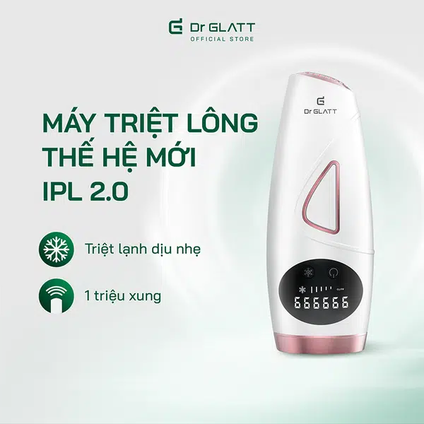 Máy triệt lông DR GLATT IPL PRO/ IPL 2.0