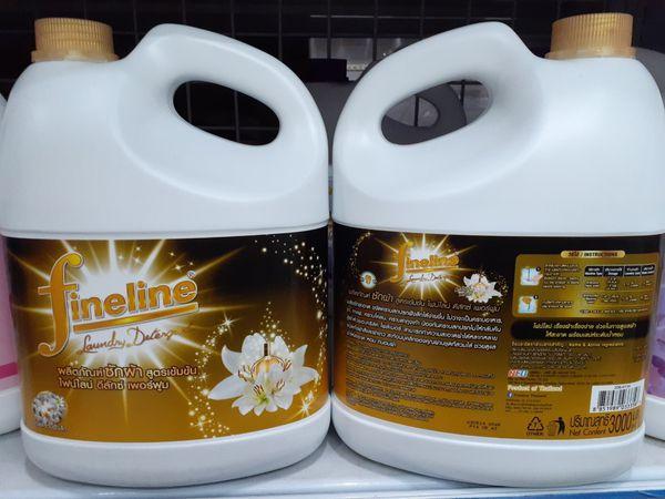 Nước giặt Fineline 3000ml Thái Lan (Màu Vàng)