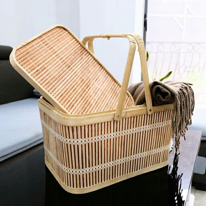 Làn đựng đồ bằng mây tre (0978945425)