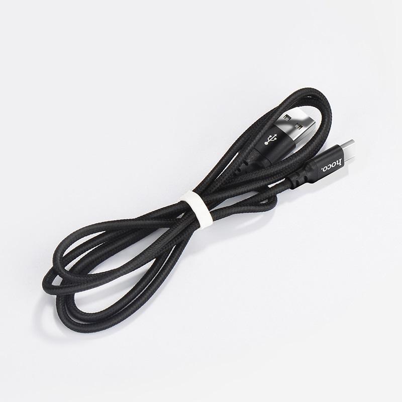 Cáp sạc dây dù Hoco X14 dài 2M cổng Type-C (Hỗ trợ sạc nhanh) - Nhat Tin Authorised Store