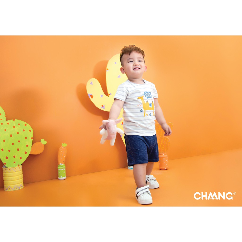 [CHỈ 21-24.06-Nhập mã LAZADAFASHION2 giảm 20% đơn từ 199k] Quần giả jean bé trai CHAANG