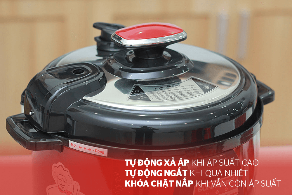 [HCM]NỒI ÁP SUẤT ĐIÊN SUNHOUSE SHD1552