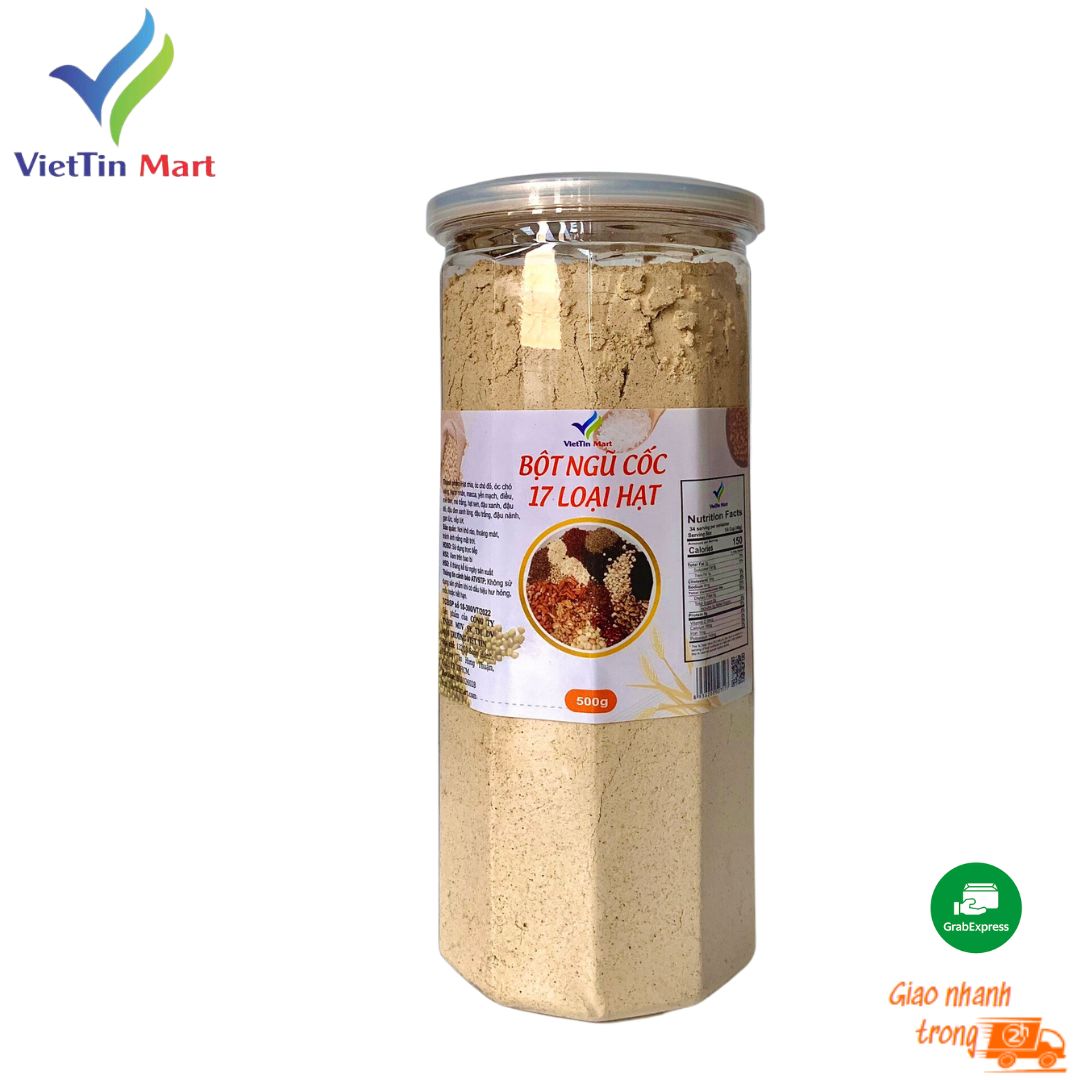500GR_Bột ngũ cốc dinh dưỡng 17 loại hạt - Viettin Mart