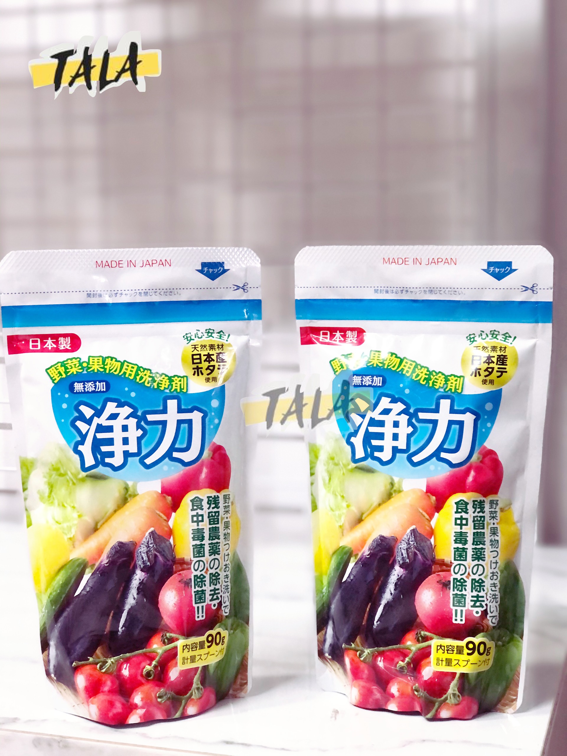[HCM]Bột rửa rau củ quả từ vỏ sò Jyoriko