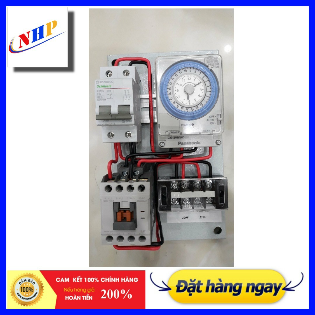 [HCM]TỦ ĐIỆN HẸN GIỜ MÁY BƠM NƯỚC TỰ ĐỘNG  (AWPT-20)