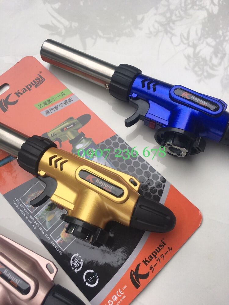 Đèn Khò, Khò Gas Kapusi Cao Cấp, Tự Động Đánh Lửa