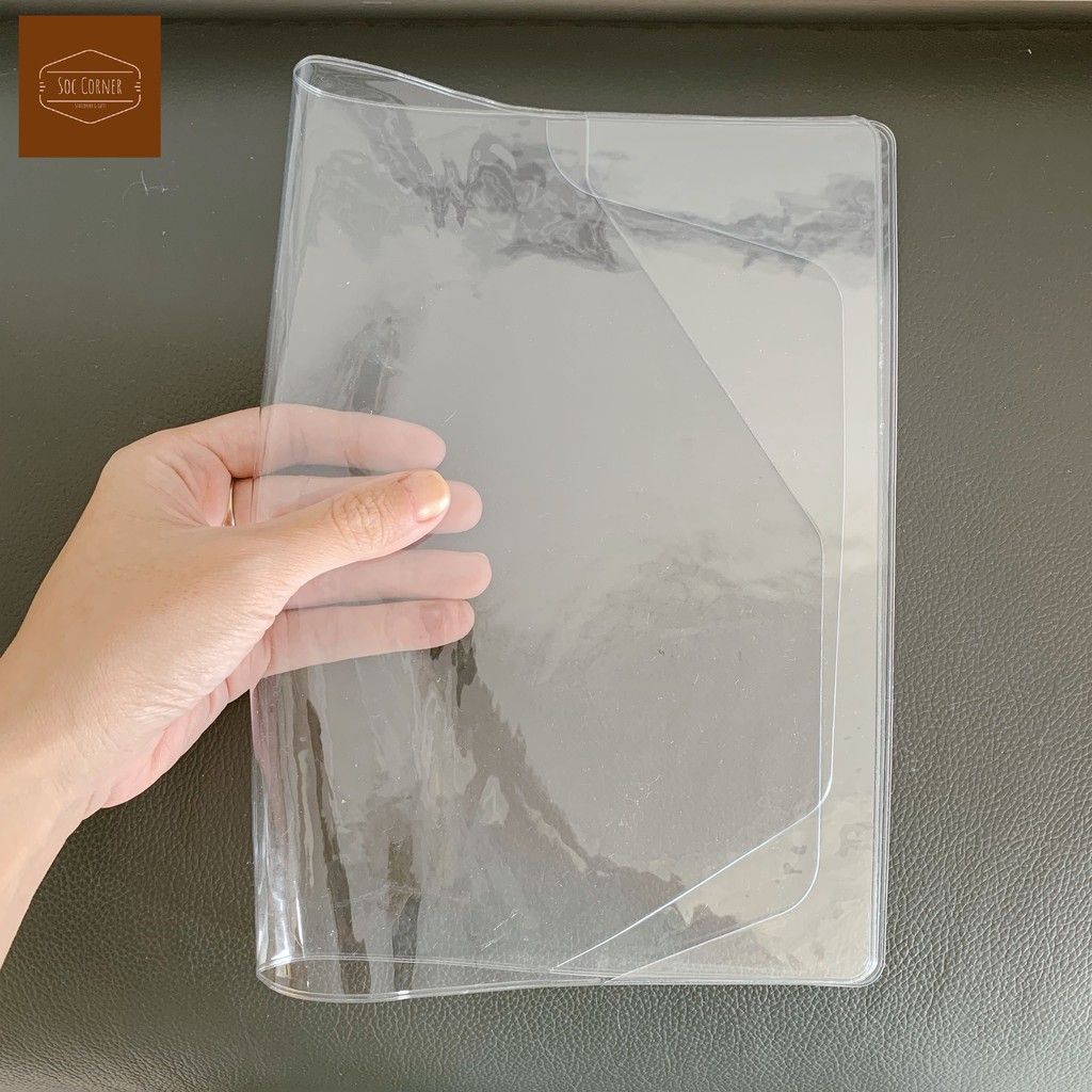 Bọc sổ PVC bảo vệ cho sổ tay Notebook Basic A5/A6