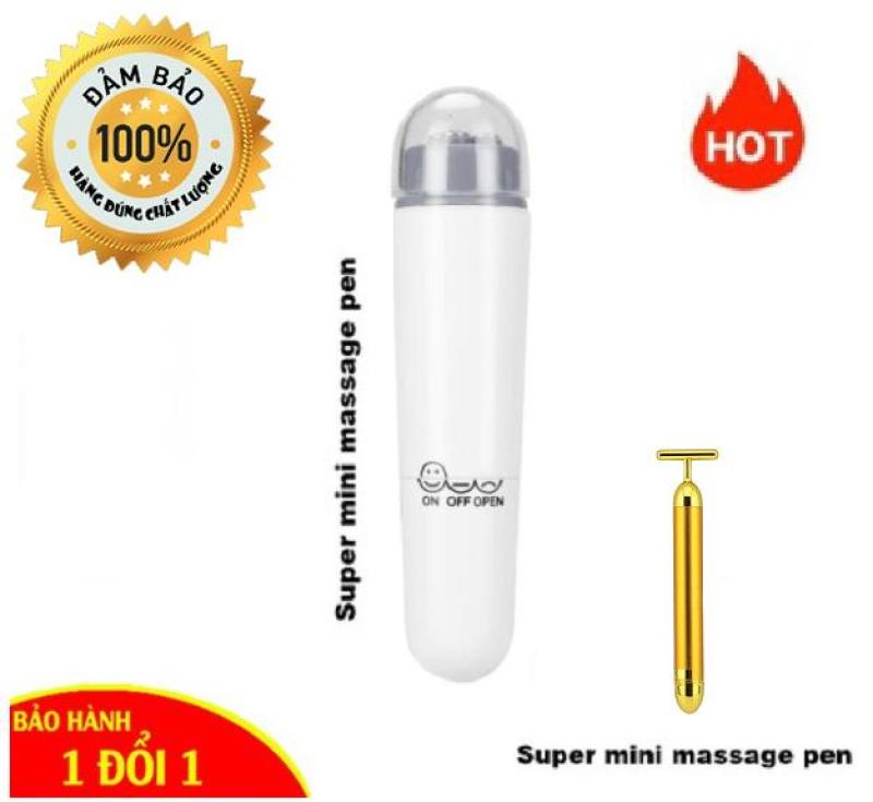 Máy massage mắt mini rung cầm tay + Tặng kèm massage rung đầu chữ T Mini Hot 2020 - Clip SP Thật
