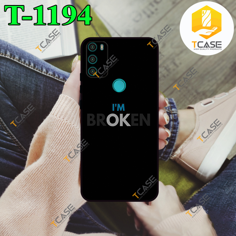 [HCM]Ốp lưng Vsmart Star 5 - Ốp dẻo đen in hình Slogan độc