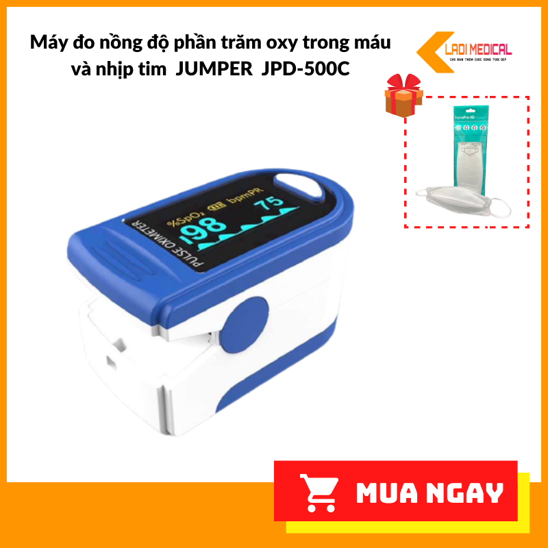 >> BÁO GIÁ Máy Đo Nồng Độ Oxy Trong Máu Để Bàn | Shopee Lazada Sendo Tiki mới nhất 36 Máy Đo Nồng Độ Oxy Trong Máu SPO2 JUMPER JPD-500C dùng để đo nhịp tim và nồng độ oxy trong máu Màn Hình OLed 2021