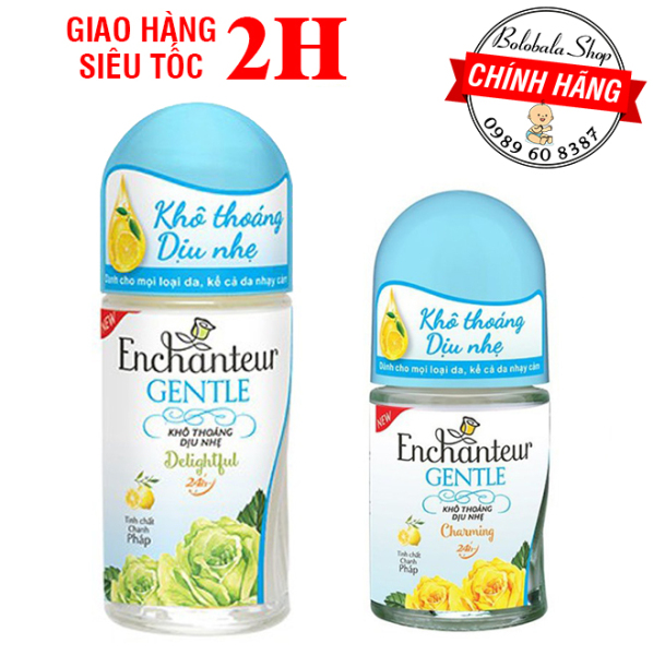Lăn khử mùi nước hoa Enchanteur 25ml - 50ml