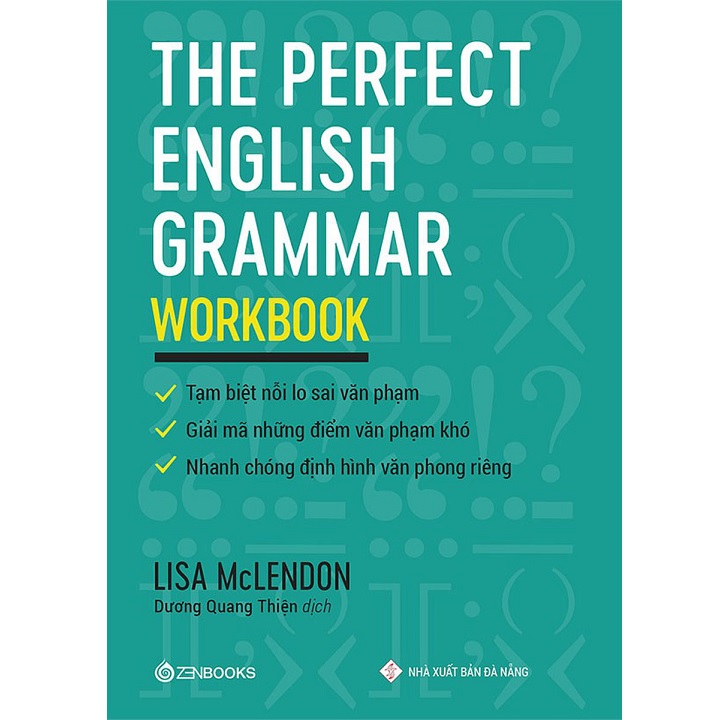 Sách The Perfect English Grammar - Workbook - Newshop