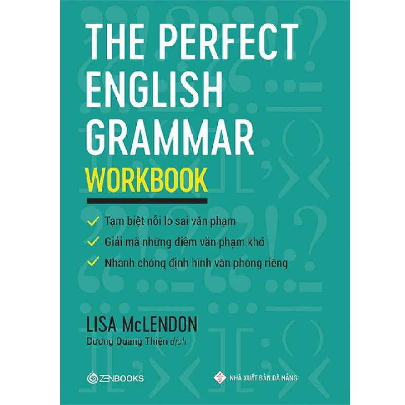 Sách The Perfect English Grammar - Workbook - Newshop