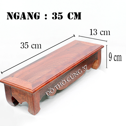 [ NGANG 25 CM ,30 CM , 35 CM , 40 CM ] Đế gỗ hương kê khung ảnh thờ