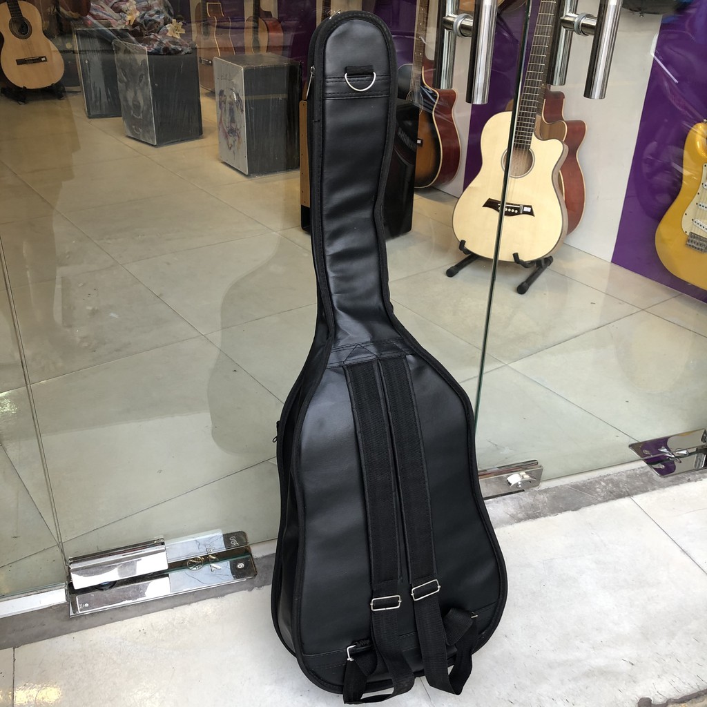 Bao đàn guitar điện FENDER 3 lớp bằng da cao cấp