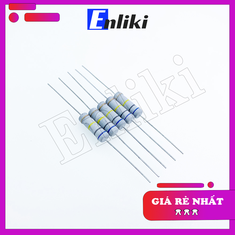 2 Chiếc Điện Trở 33Kohm 33K Công Suất 2W 5%