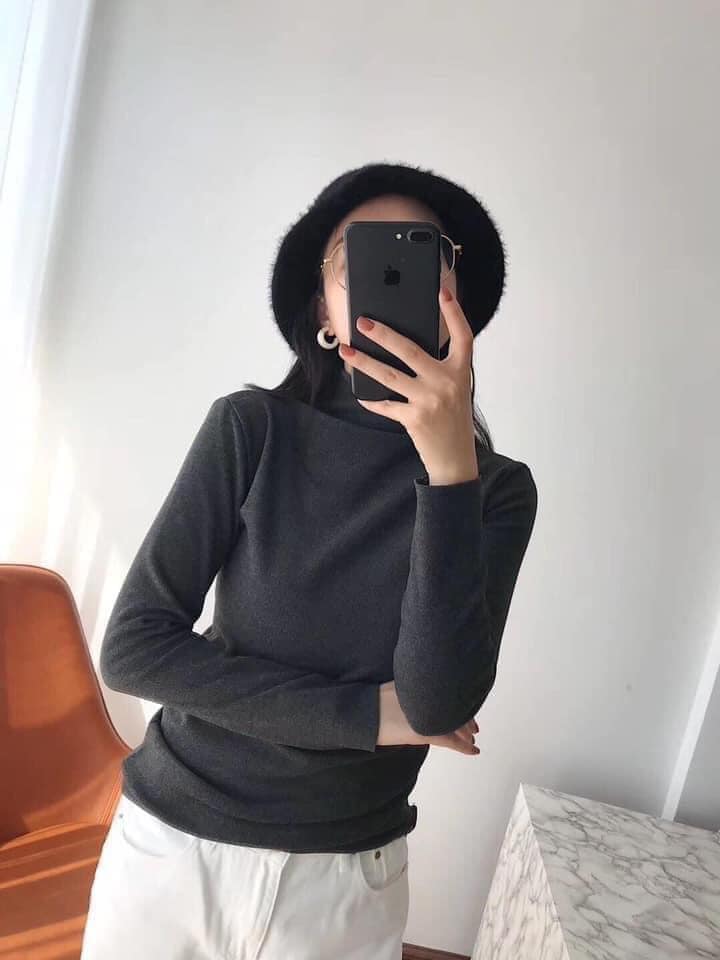 Áo thun lạnh co giãn nhẹ cổ 3 phân MOTIE