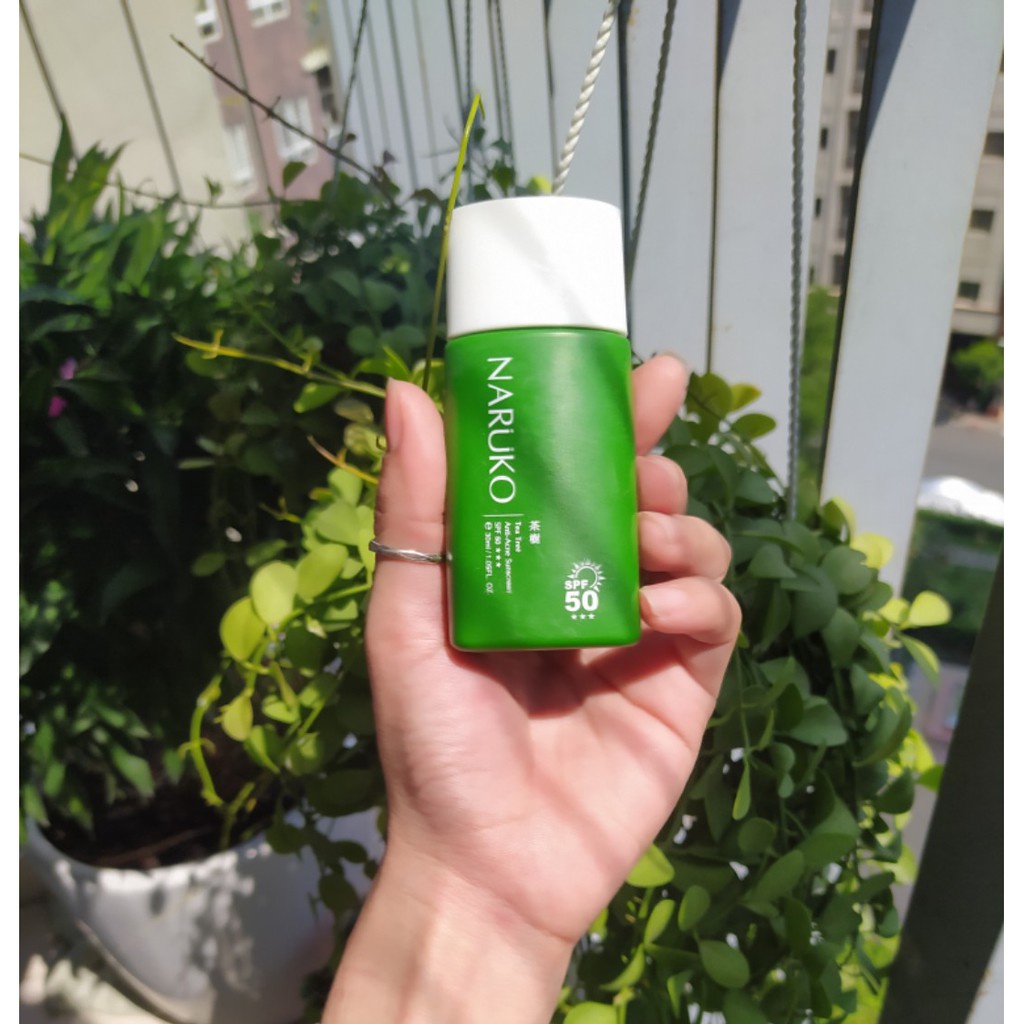 Kem Chống nắng Naruko Tea Tree Anti-Acne Sunscreen SPF50 30ml
