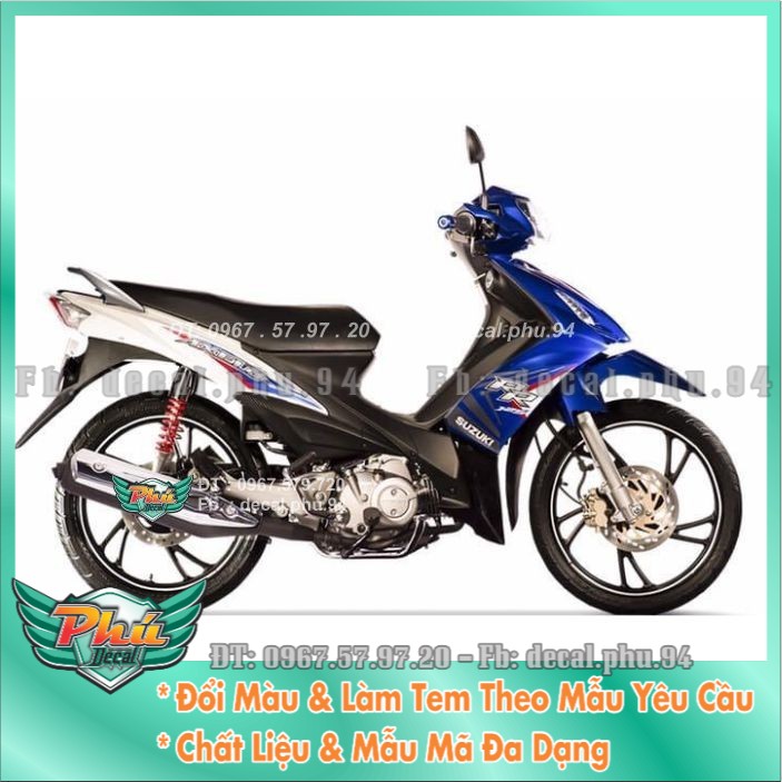 Tem rời Zin Axelo Xanh trắng