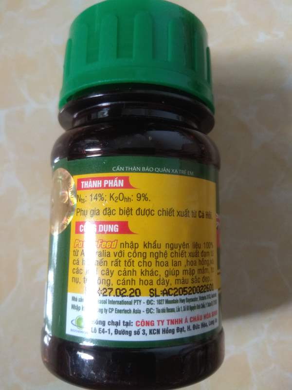 Phân Cá PowerFeed Siêu Đẻ Nhánh, KHÔNG HÔI 100ml