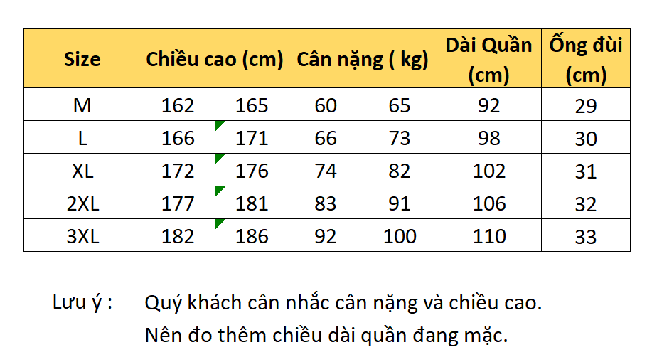 Quần thể dục thể thao nam