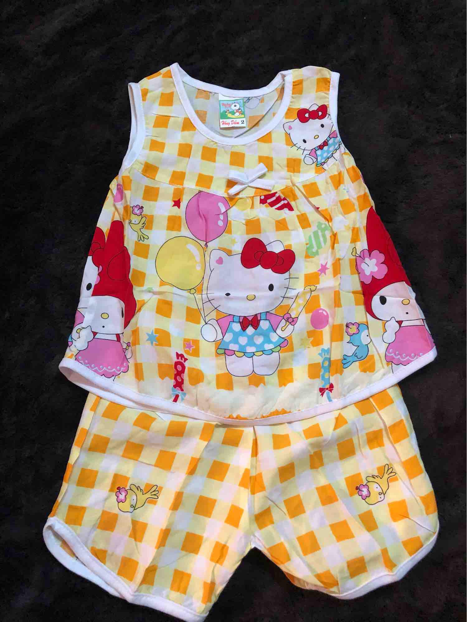 Combo 4 bộ tole bé gái (7-15kg)