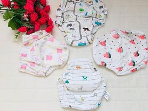 Quần bỉm vài cho bé 6-16kg, bỉm vải tập bỏ bỉm