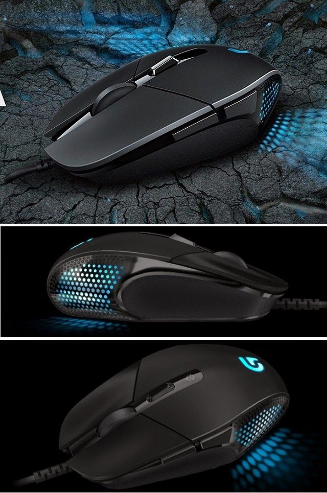 Chuột máy tính Logitech G302 USB Black led chuyên game ( hàng công ty )