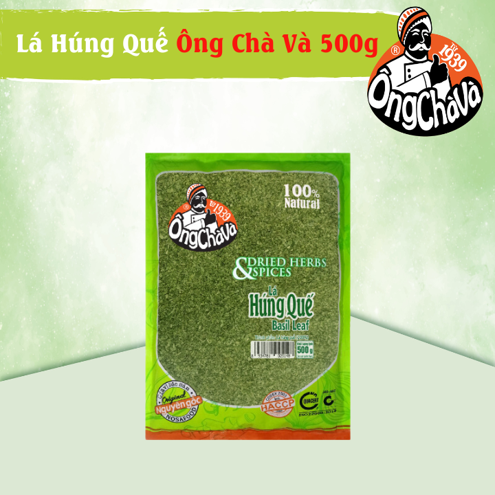 Ong Cha Va Basil Leaf 500g