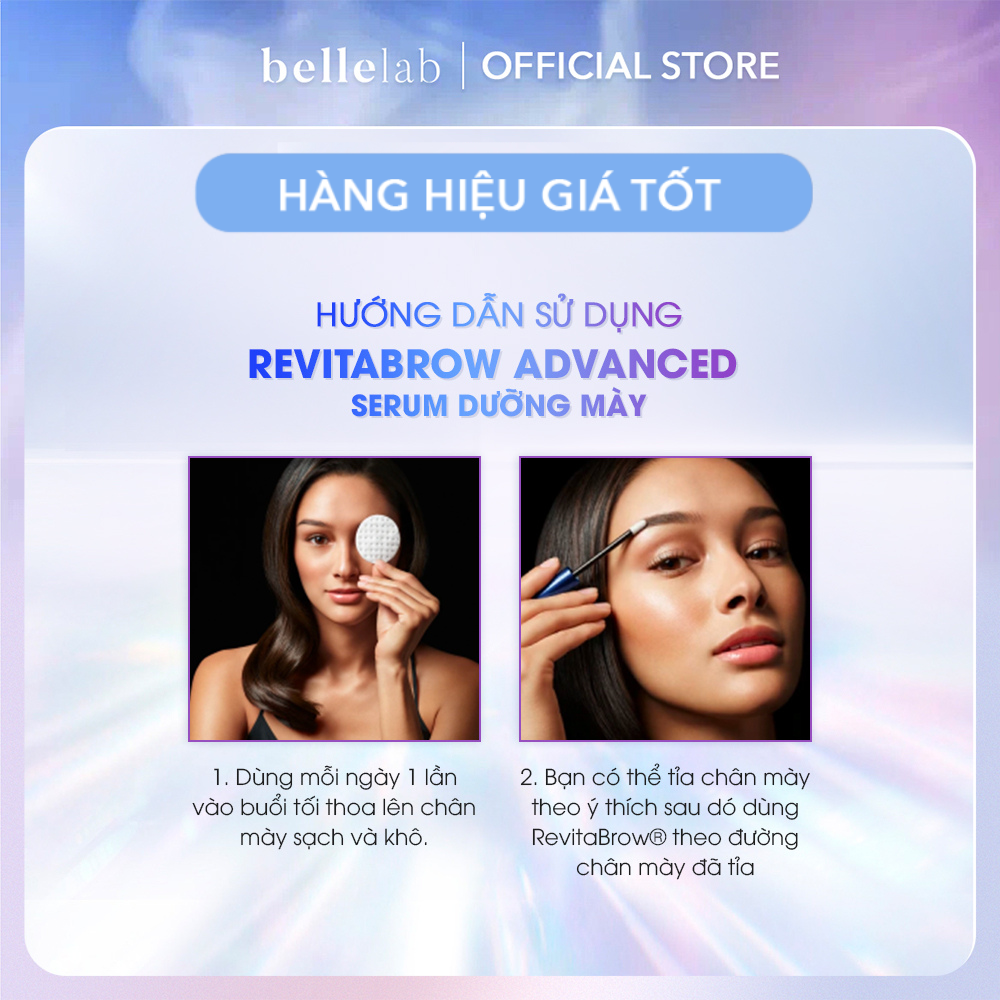 [CHÍNH HÃNG - CÓ SẴN] - SERUM DƯỠNG MÀY - REVITABROW  ADVANCED - 0.9 ML
