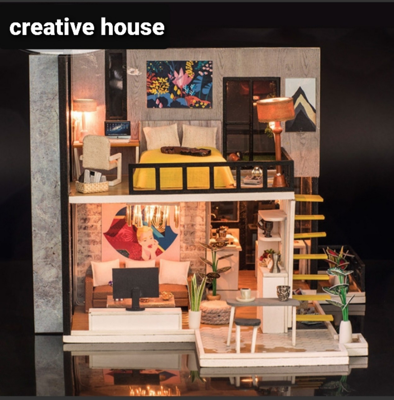 Mô hình nhà gỗ DIY - May and House