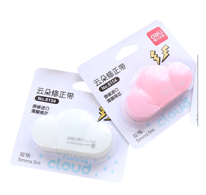 Bút Xóa Kéo Mini Hình Đám Mây Dễ Thương