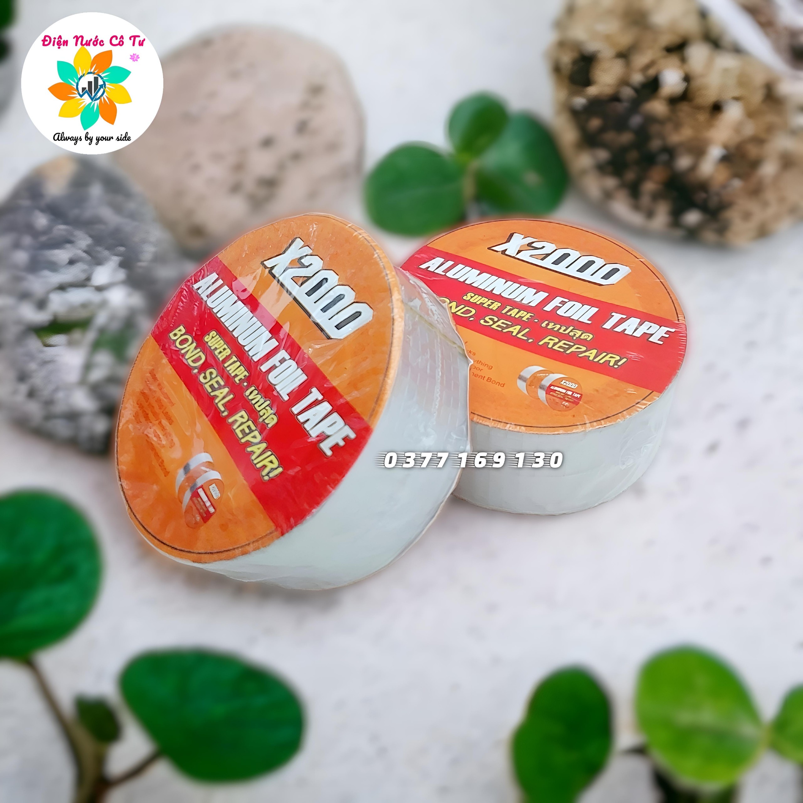 Băng keo chống thấm X2000 băng keo siêu dính Nhật Bản chống thấm dột, dán tường, dán mái tôn, dán ống nước