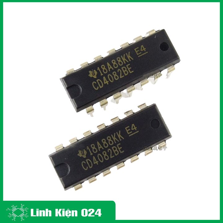 IC CD4082BE DIP14 cổng AND 4 đầu vào kép
