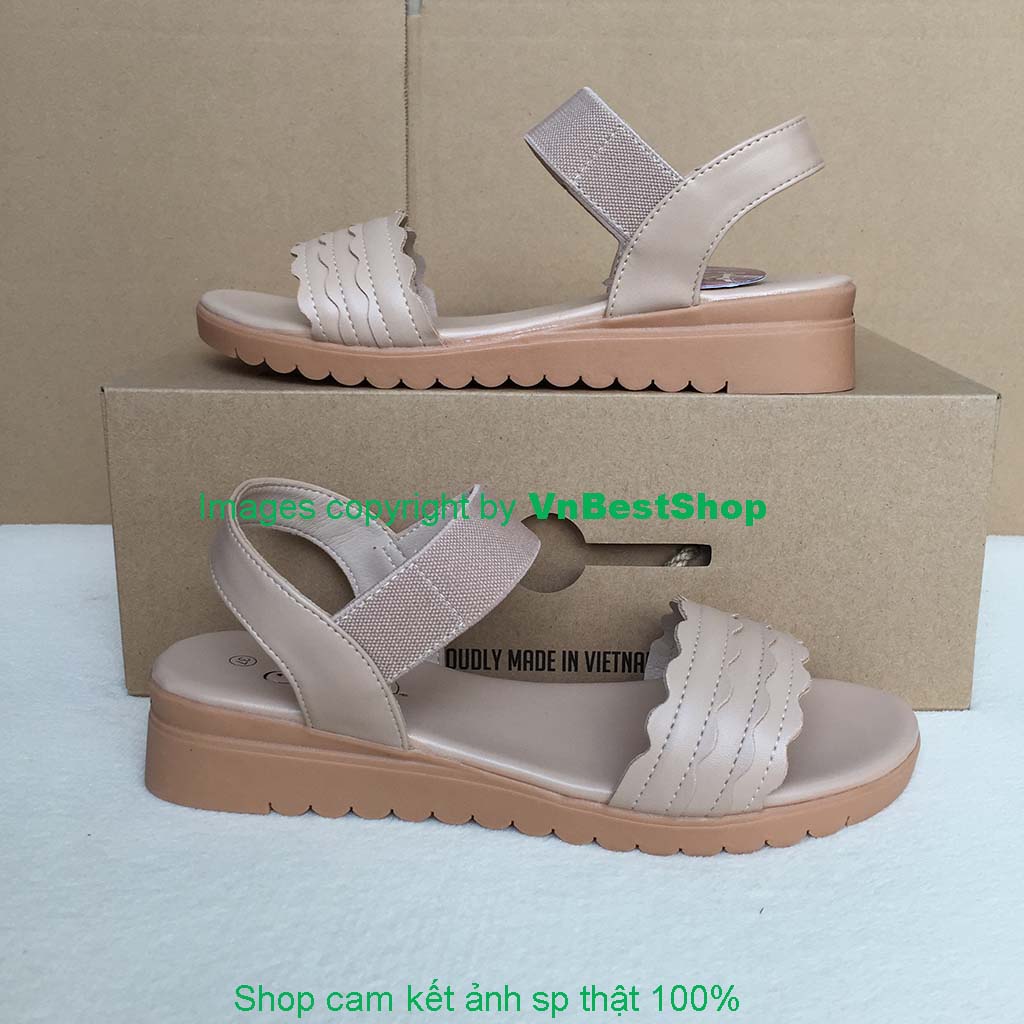 Dép Sandal Si - PU Nữ Biti's DTW011088KEM (Kem)