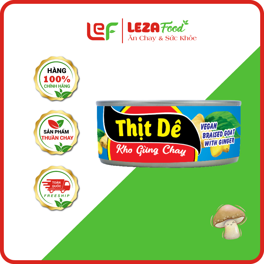 Thịt dê kho gừng chay âu lạc 150g