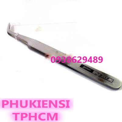 Bộ 2 Nhíp Gắp Linh Kiện Điện Tử Gooi ( 1 Cong - 1 Thẳng )