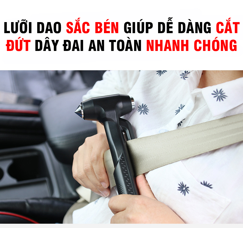 Multifunctional car emergency break hammer car emergency emergency escape tools