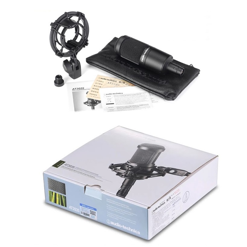 Mic thu âm AUDIO TECHNICA AT2035 - Chính hãng phân phối