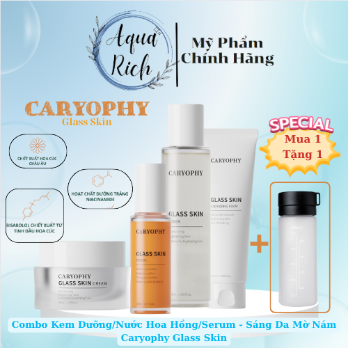 Kem Dưỡng Sáng Da Cấp Ẩm Caryophy Glass Skin Cream 50ml