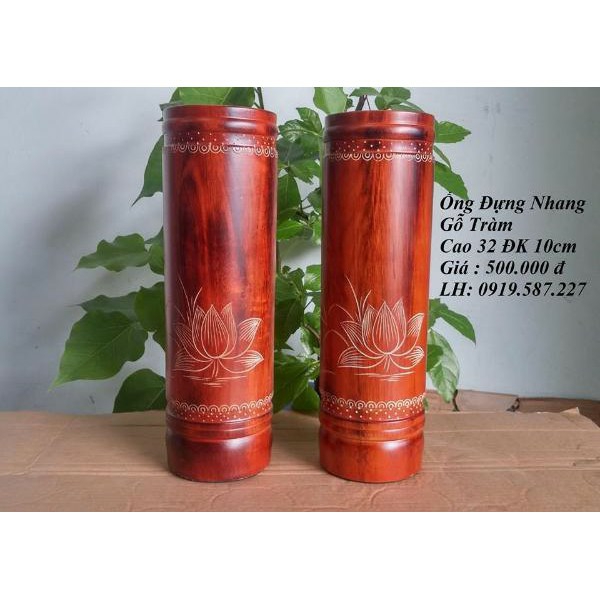 Ống Nhang gỗ cao cấp cao 30cm