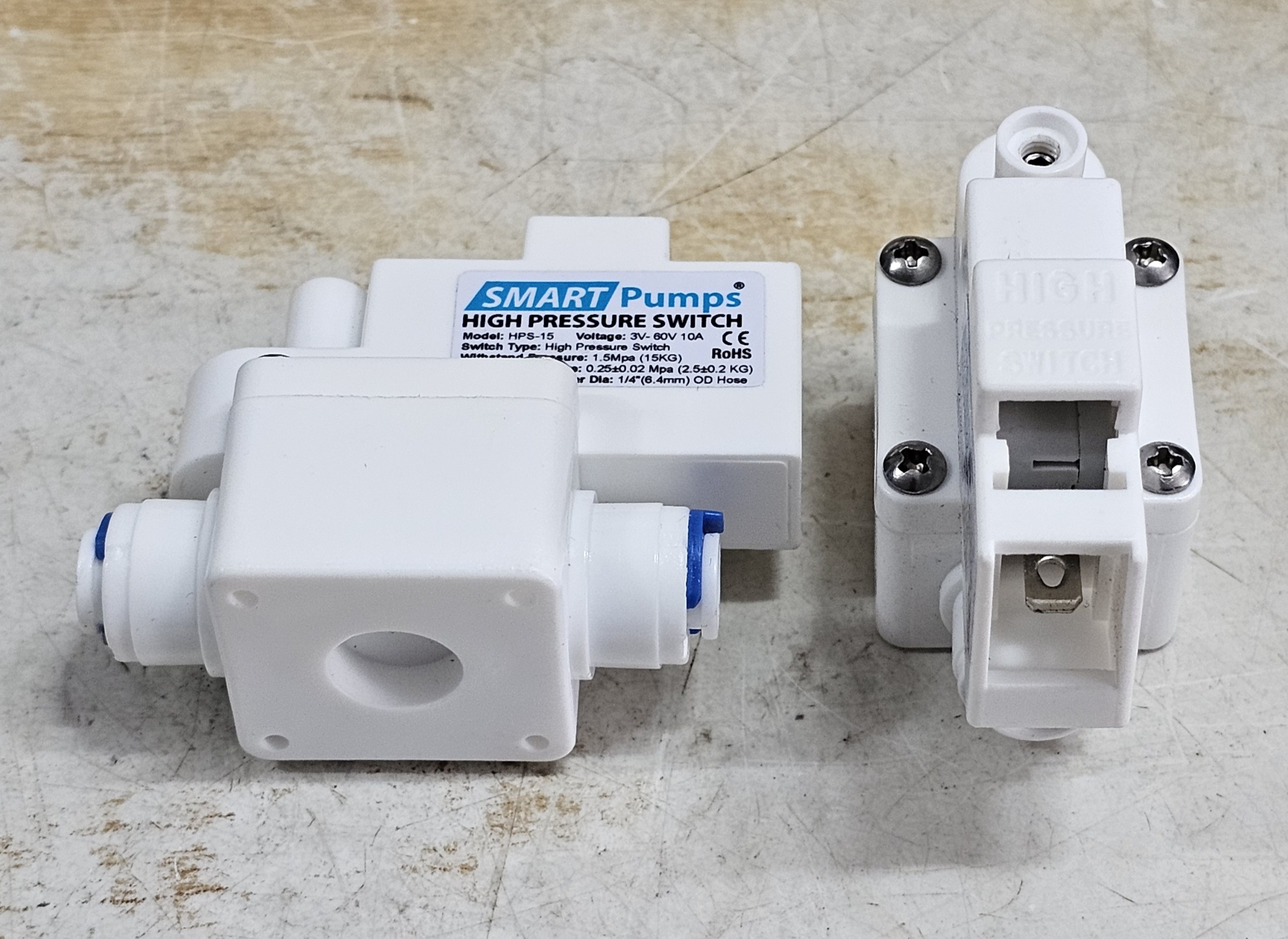 Công tắt bơm nước áp cao RO 24V – High Pressure Switch