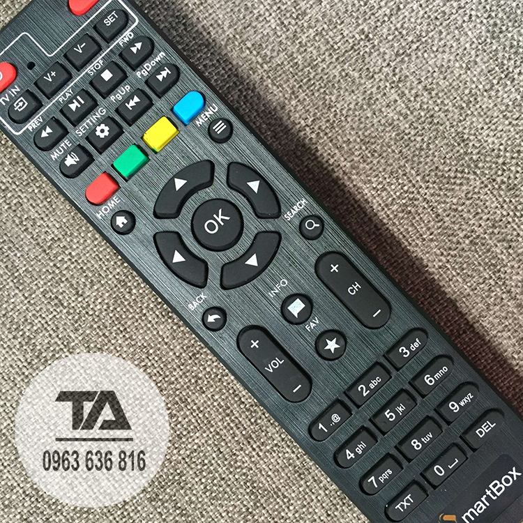 Điều khiển đầu thu Smart Box dùng cho VNPT và FPT BOX