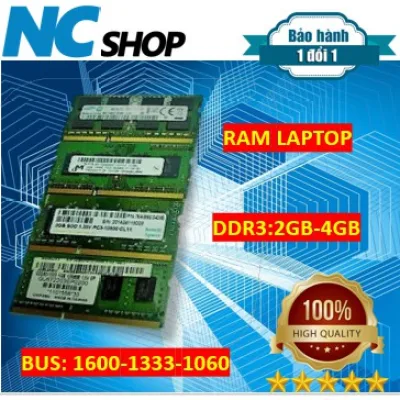 RAM LAPTOP DDR3 - PC3 (2GB, 4GB) MỚI