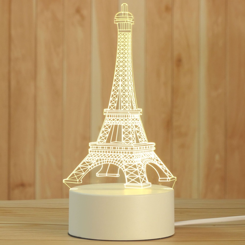 Đèn Ngủ Trang Trí - Đèn Ngủ 3D Siêu Xinh - DN02