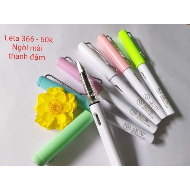 Bút LeTa 366 (ngòi mài, nét nhỏ)