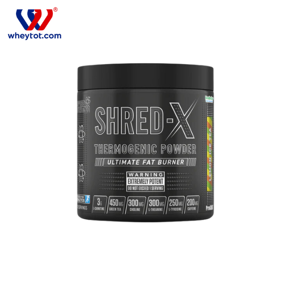 Bột uống đốt mỡ Applied Nutrition Shred X- Tăng cường trao đổi chất (30 lần dùng)