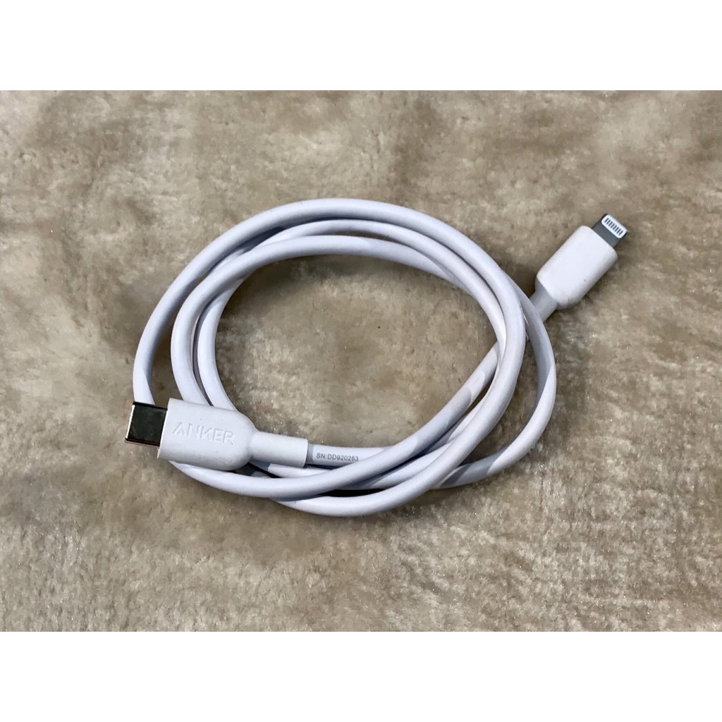 Cáp Anker PowerLine II USB-C to Lighting model A8632 dài 0.9m